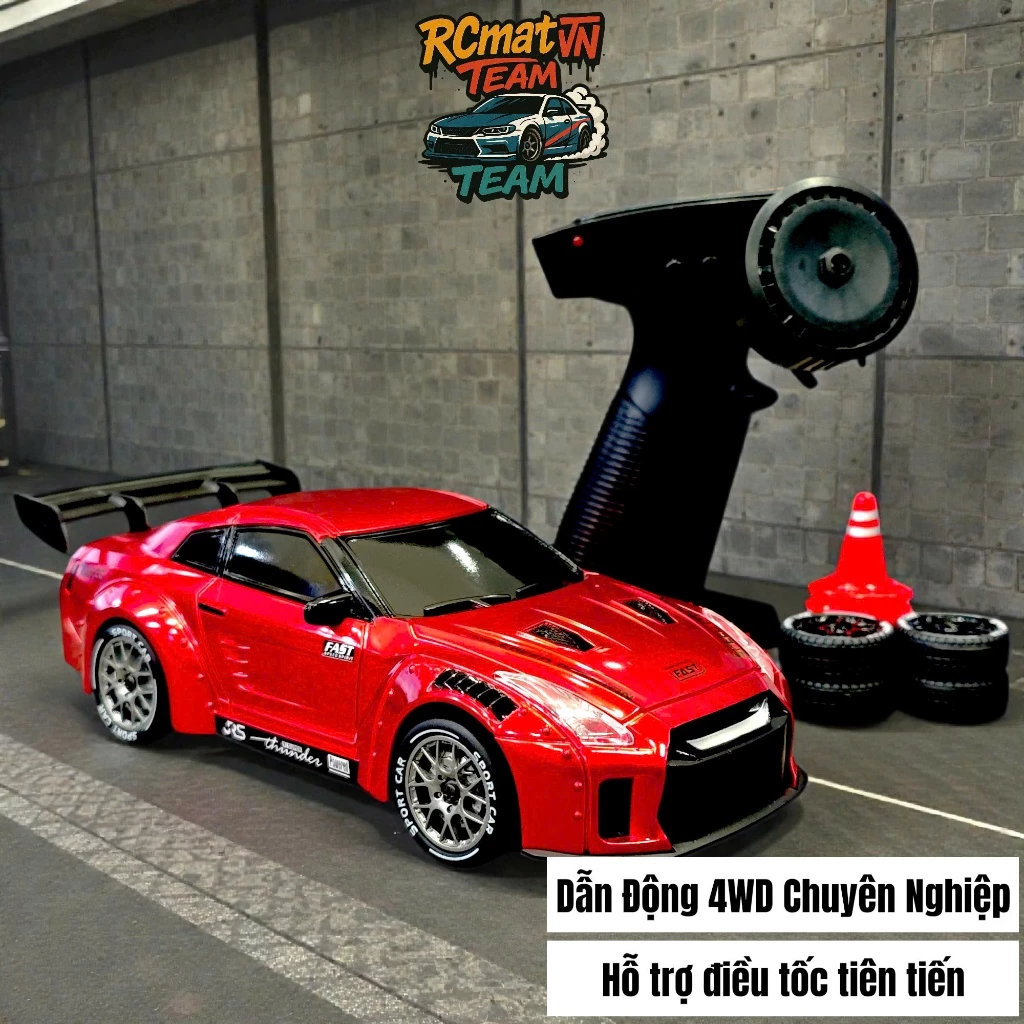Xe Drift Điều Khiển Mini YOU SU Toys US020 4WD 2.4GHz RTR Có Đèn LED Tốc Độ Cao