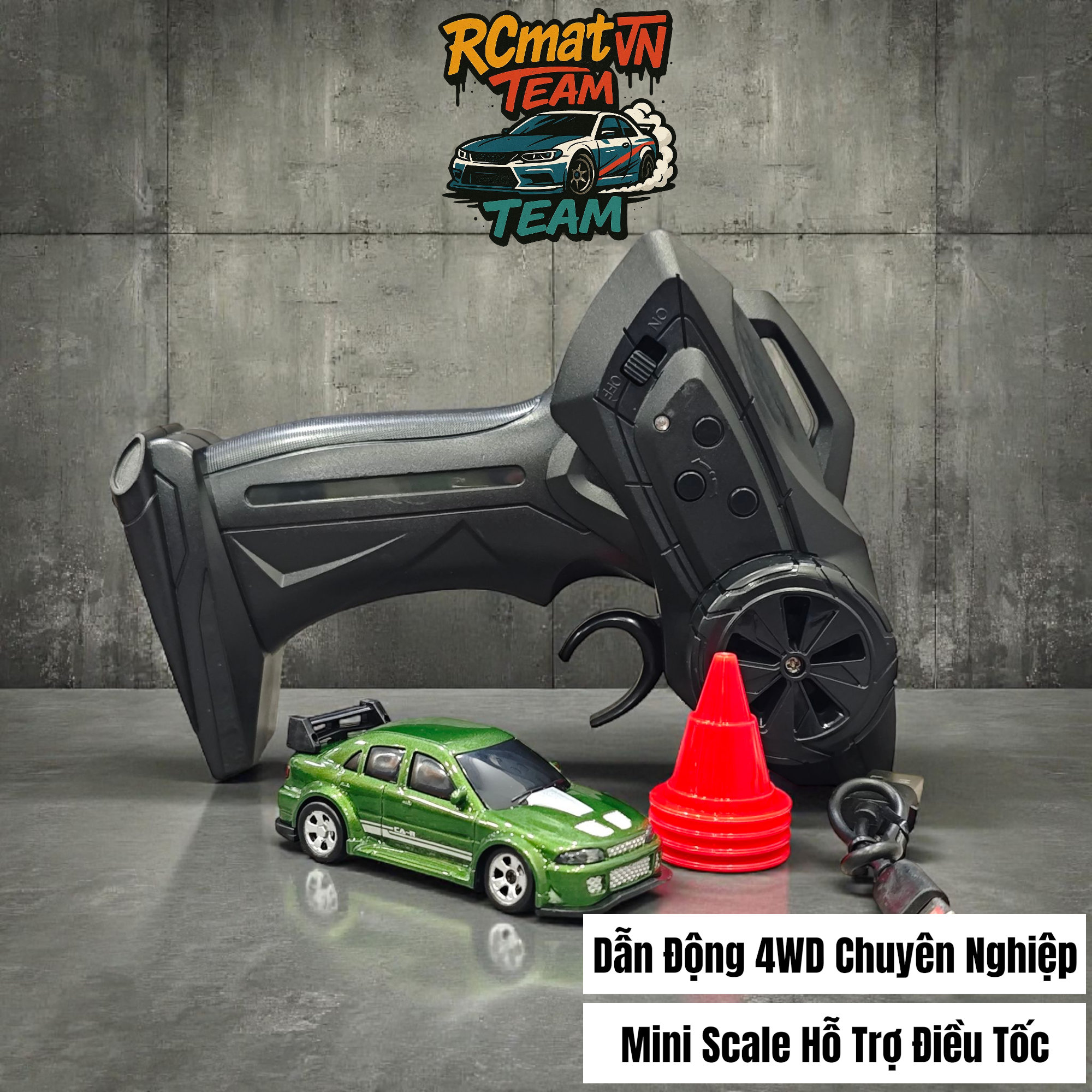 FAYEE FQD53 / FQD55 – Xe Drift RC Mini 1:64 4WD, Đèn LED, Siêu Tốc, RTR Full Set