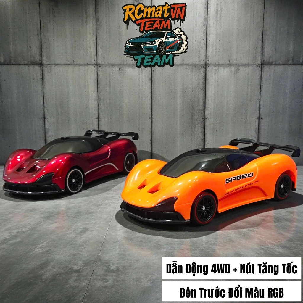 Xe Điều Khiển Từ Xa Drift Car Tỷ Lệ , 1:20 , Đồ Chơi RC Tốc Độ Cao , Đèn Led Cực Đẹp , Sóng 2.4GH