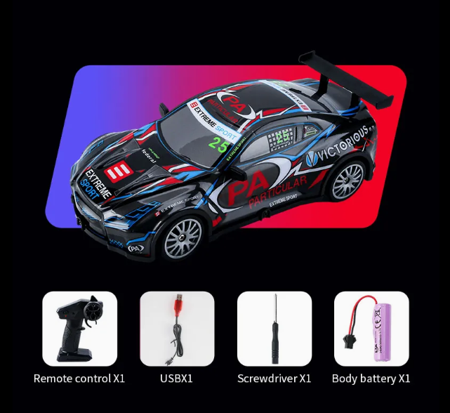 XE RC DRFIT CAR FIERCE RACER ĐIỀU KHIỂN TỪ XA 1:20  - NO.YL-102/NO.YL-103/NO.YL-102-1/NO.YL-103-1
