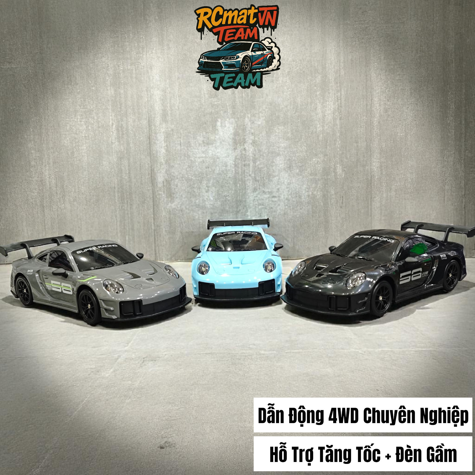 Xe Drift RC Mini 1/20 4WD Tốc Độ Cao 2.4G – Đèn LED, Điều Khiển Từ Xa, Mô Hình Đua On-Road RTR Cho Bé Trai