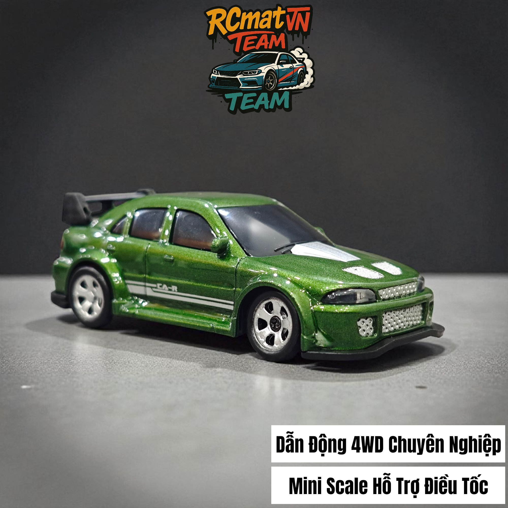 FAYEE FQD53 / FQD55 – Xe Drift RC Mini 1:64 4WD, Đèn LED, Siêu Tốc, RTR Full Set