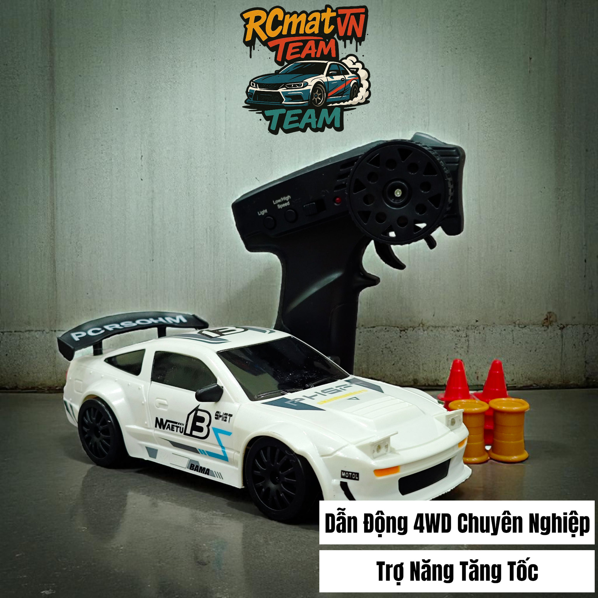 XE RC DRIFT CAR ĐIỀU KHIỂN TỪ XA BREAK THE DAWN 1:24 - S812/S813