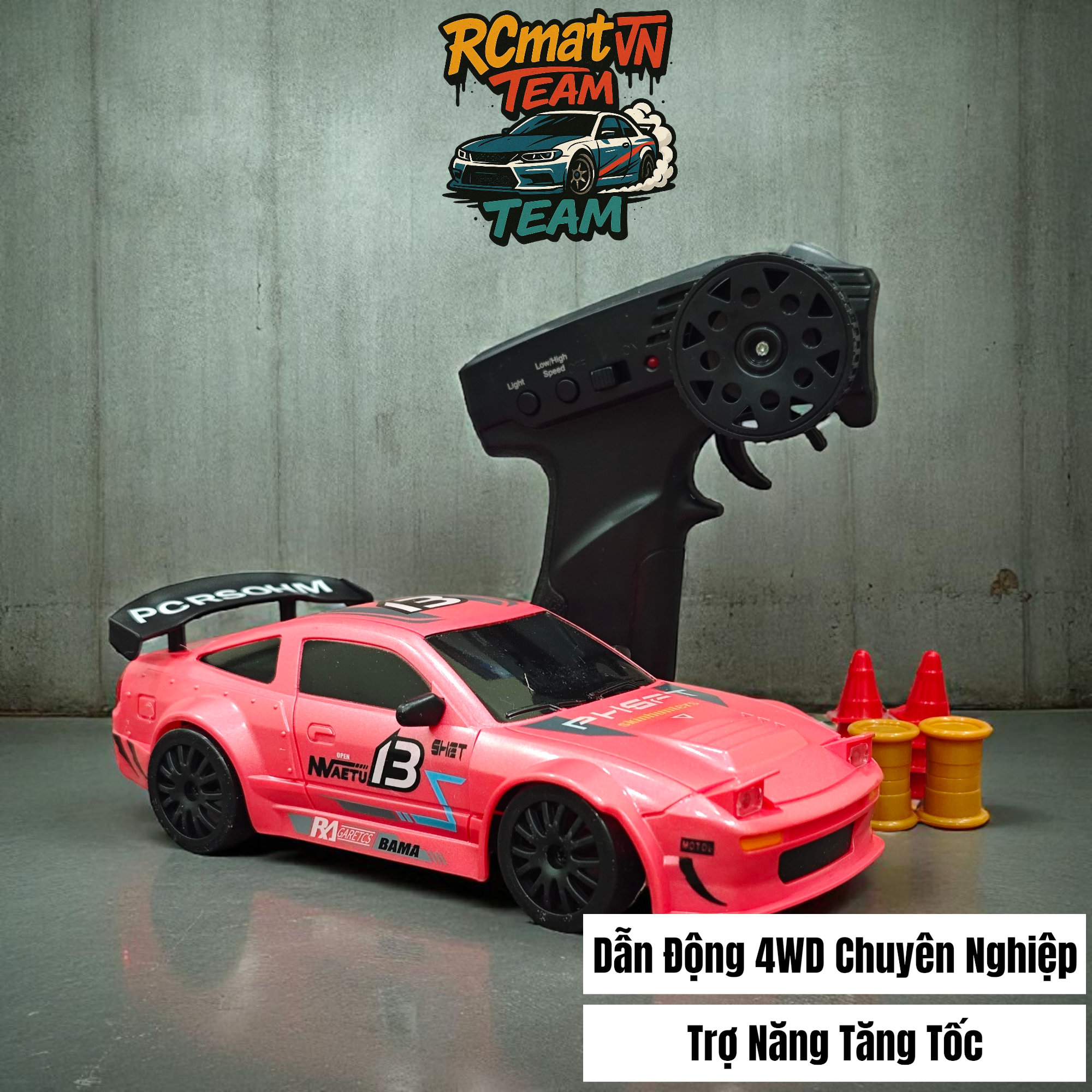 XE RC DRIFT CAR ĐIỀU KHIỂN TỪ XA BREAK THE DAWN 1:24 - S812/S813