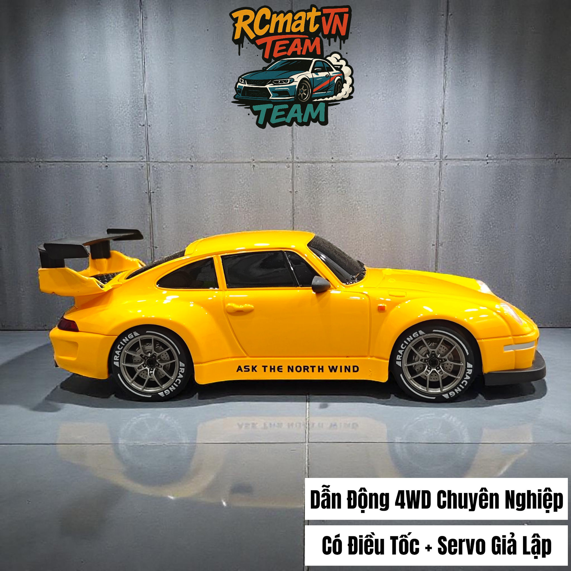 Xe Drift RC 1/24 S814/S815 4WD Tốc Độ Cao 2.4G – Xe Đua Điều Khiển Từ Xa Mini Có Đèn LED, Drift Mượt Ngoài Trời Trong Nhà