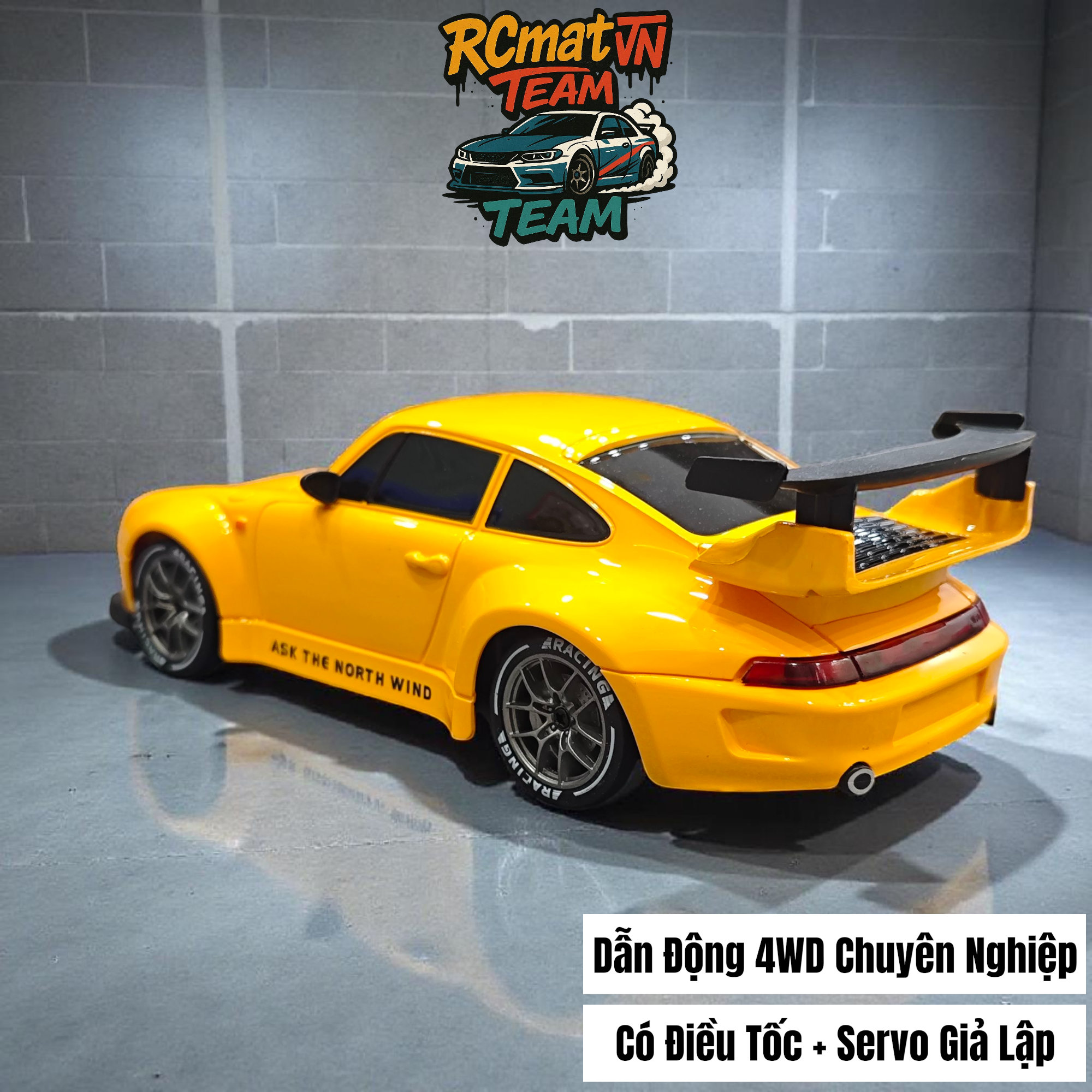 Xe Drift RC 1/24 S814/S815 4WD Tốc Độ Cao 2.4G – Xe Đua Điều Khiển Từ Xa Mini Có Đèn LED, Drift Mượt Ngoài Trời Trong Nhà