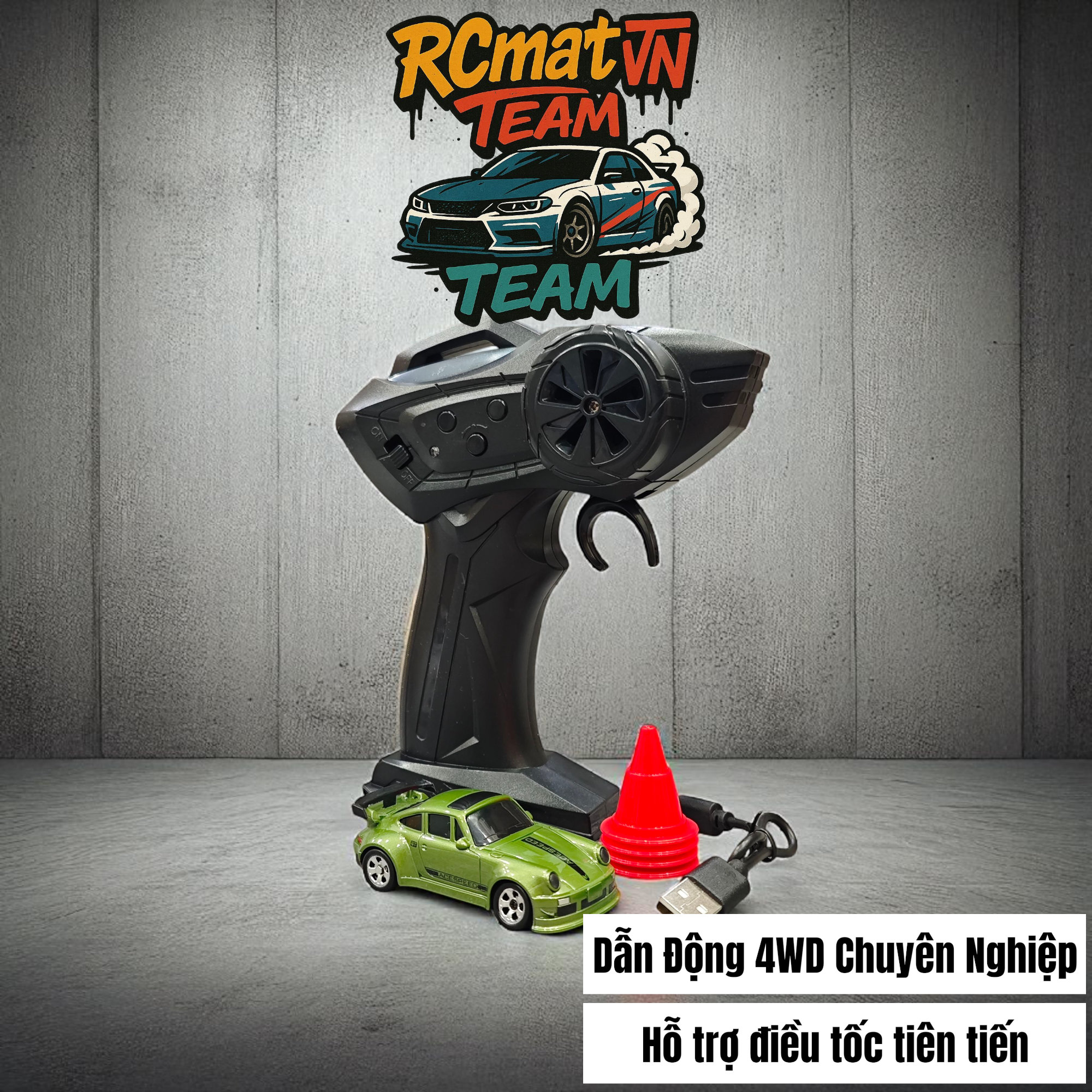 Xe Ô Tô Điều Khiển Từ Xa Mini Tỷ Lệ 1/64 – 4WD Drift Tốc Độ Cao 15Km/h, Đèn LED, Tần Số 2.4GHz – Xe Đua Bàn Làm Việc Cho Người Lớn Và Trẻ Em