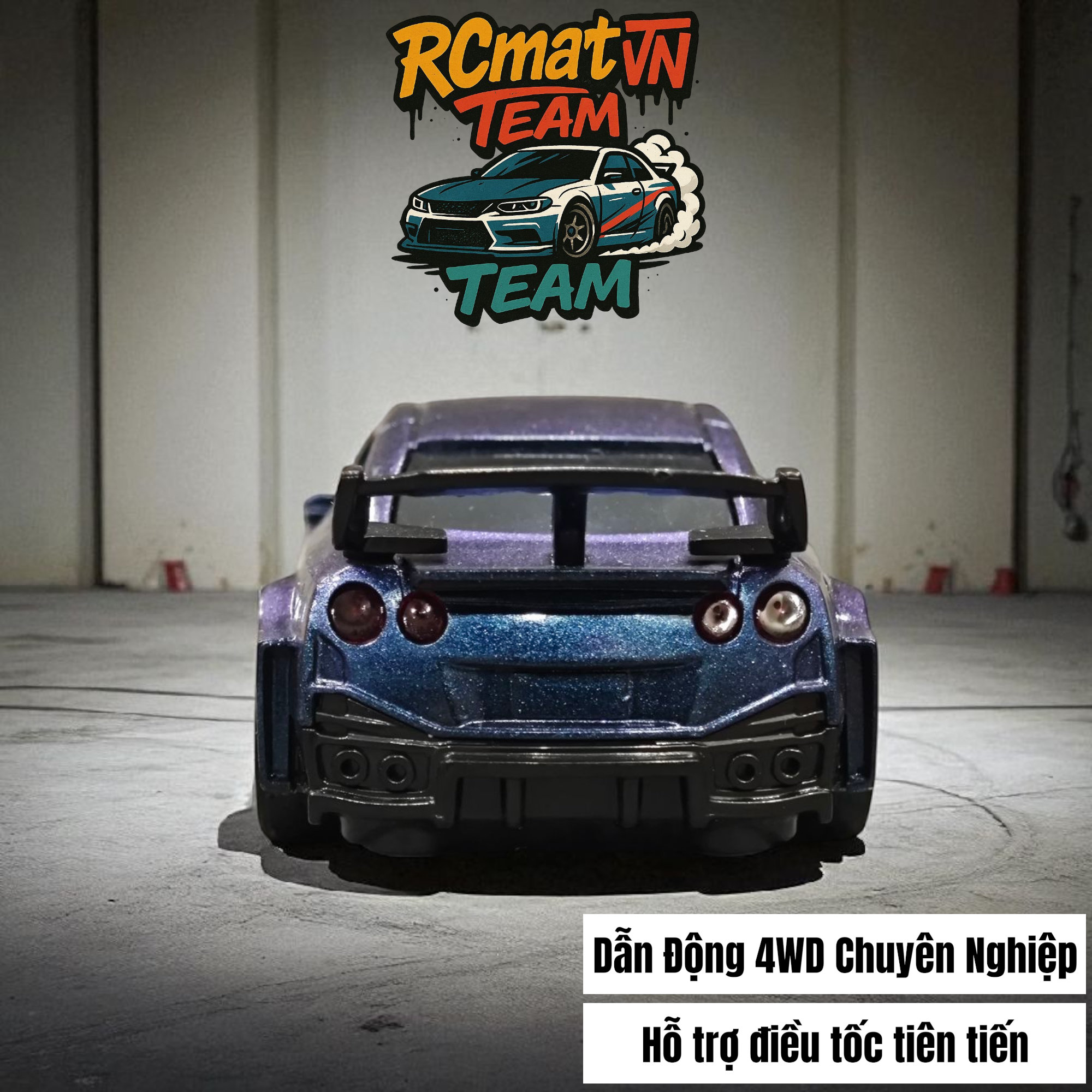Xe Mini RC Tỷ Lệ 1/64 – Điều Khiển Từ Xa 2.4GHz, 4WD, Tốc Độ 15 km/h, Đèn LED – Xe Đua Bàn Làm Việc Cho Người Lớn & Trẻ Em - 3601/3602