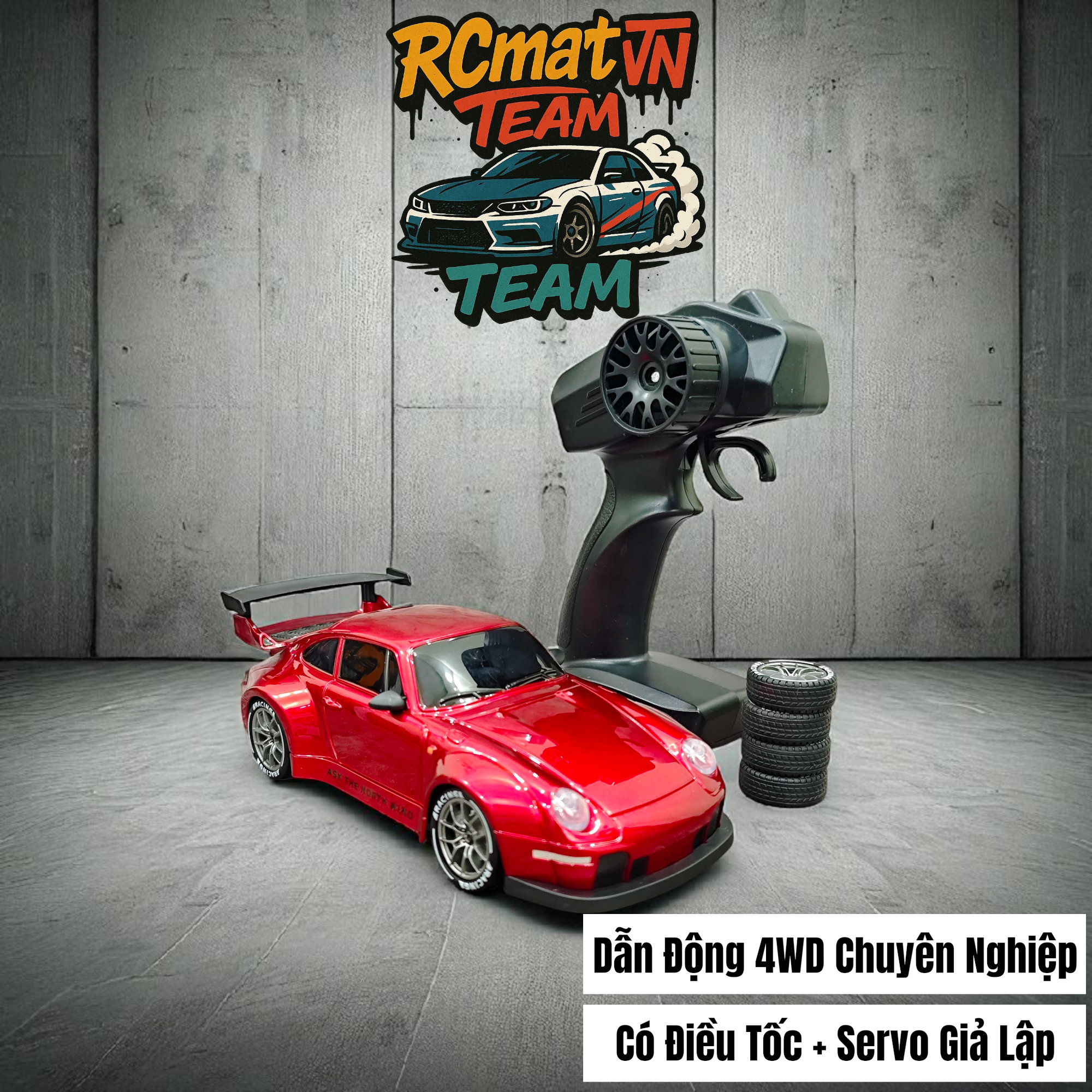 Xe Drift RC 1/24 S814/S815 4WD Tốc Độ Cao 2.4G – Xe Đua Điều Khiển Từ Xa Mini Có Đèn LED, Drift Mượt Ngoài Trời Trong Nhà