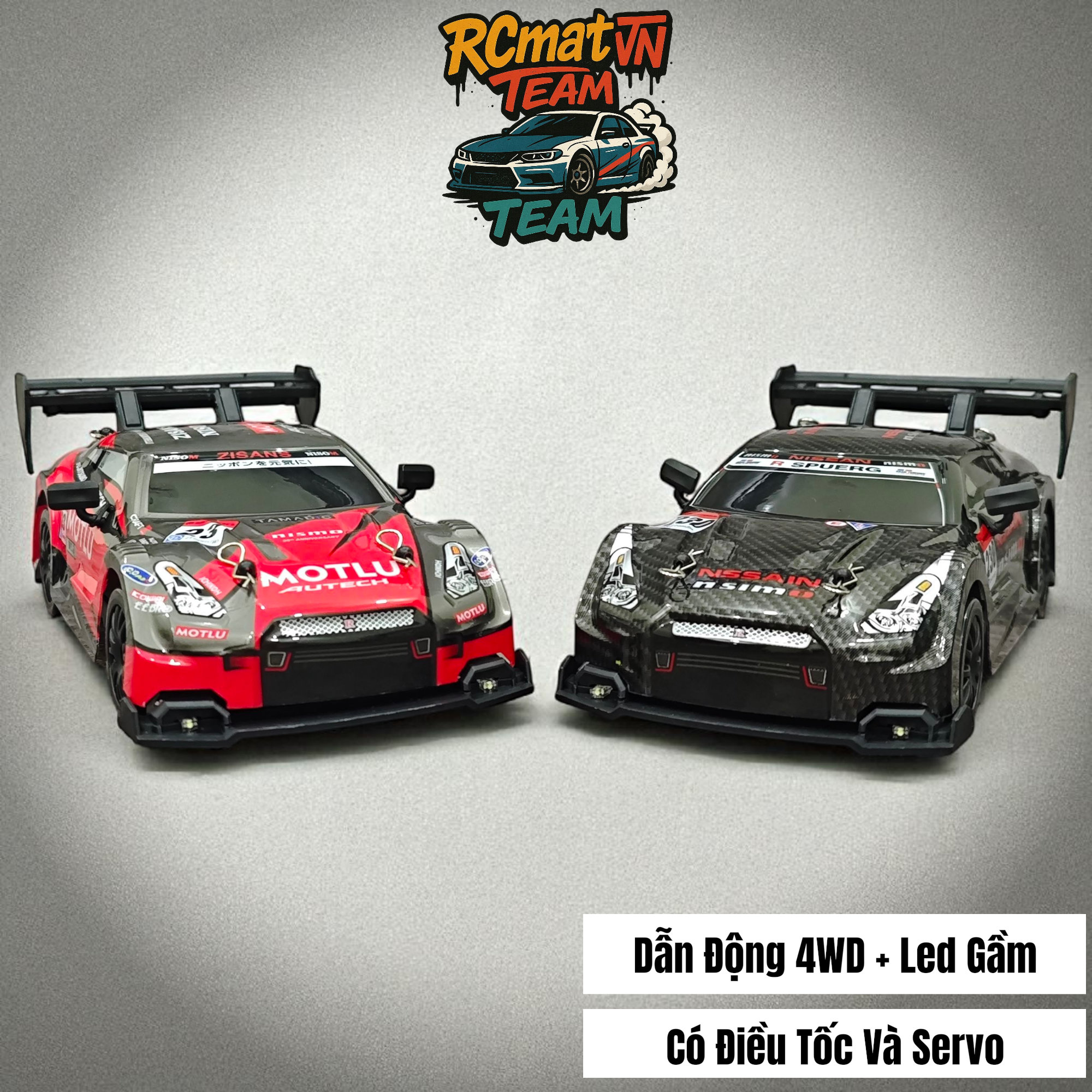 Xe RC ENOZE 8803/8804/8805 RTR – Tỉ lệ 1:24, 4WD, tốc độ 30 km/h, điều khiển 2.4GHz & điều khiển qua APP + đèn LED + Servo 9g