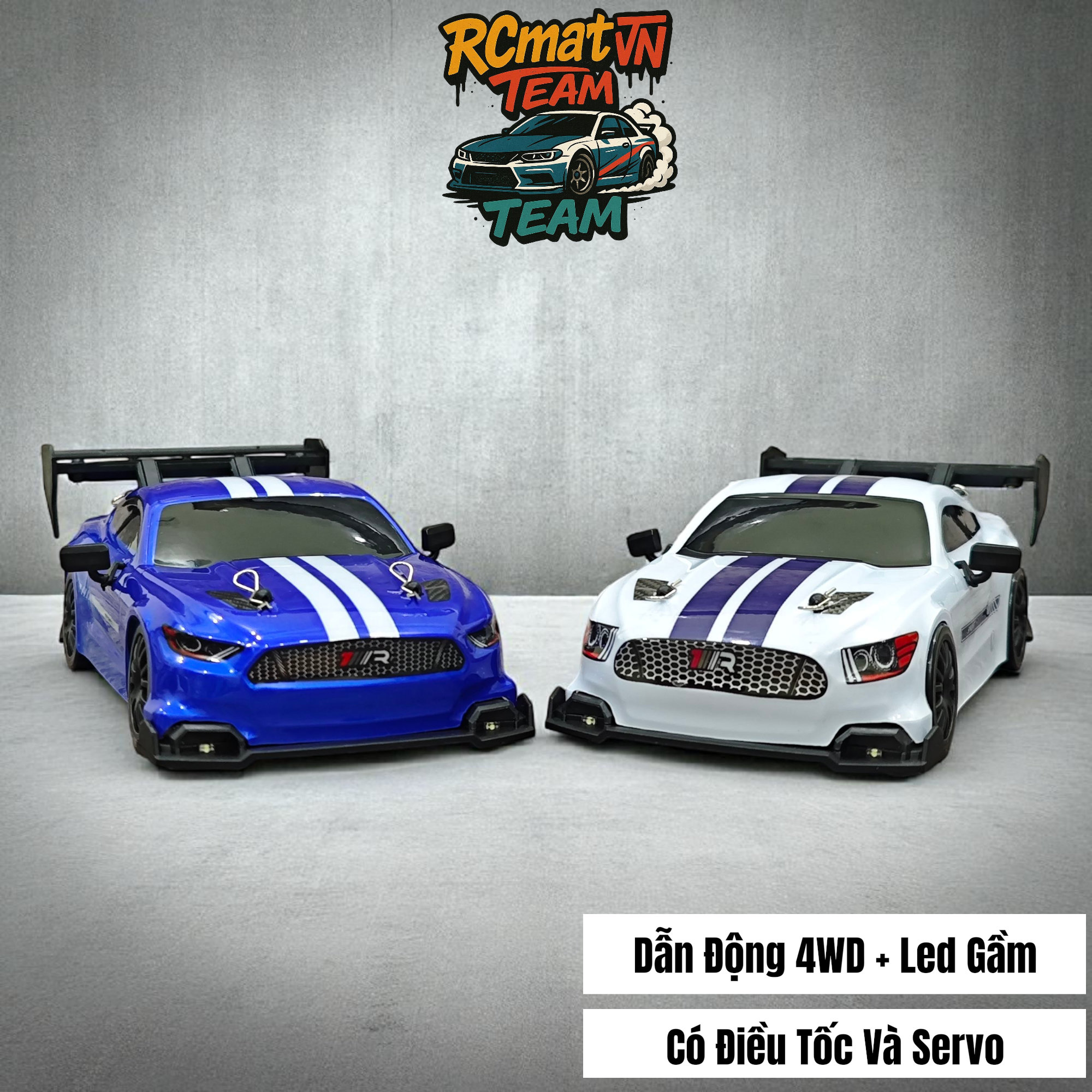 Xe RC ENOZE 8803/8804/8805 RTR – Tỉ lệ 1:24, 4WD, tốc độ 30 km/h, điều khiển 2.4GHz & điều khiển qua APP + đèn LED + Servo 9g