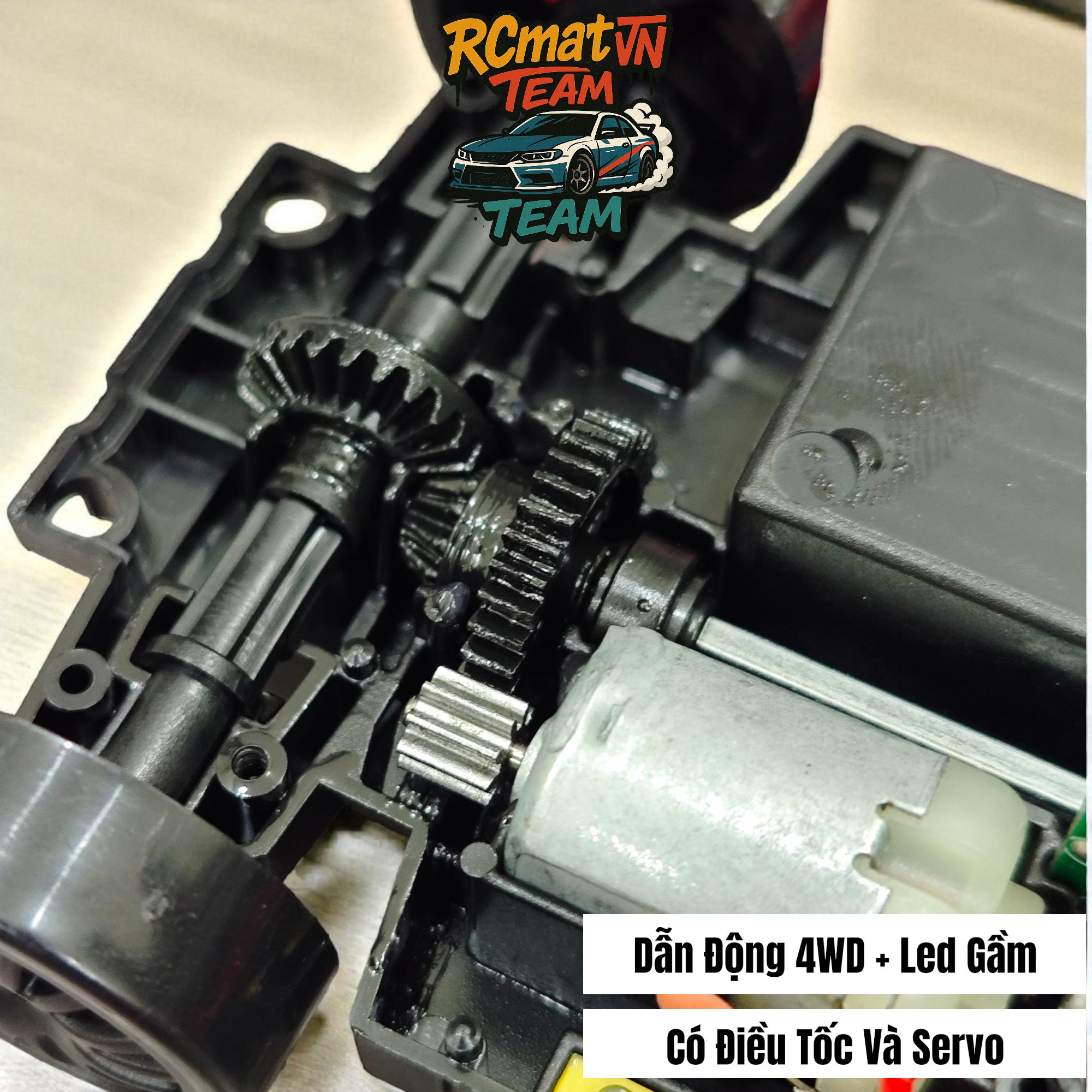 Xe RC ENOZE 8803/8804/8805 RTR – Tỉ lệ 1:24, 4WD, tốc độ 30 km/h, điều khiển 2.4GHz & điều khiển qua APP + đèn LED + Servo 9g