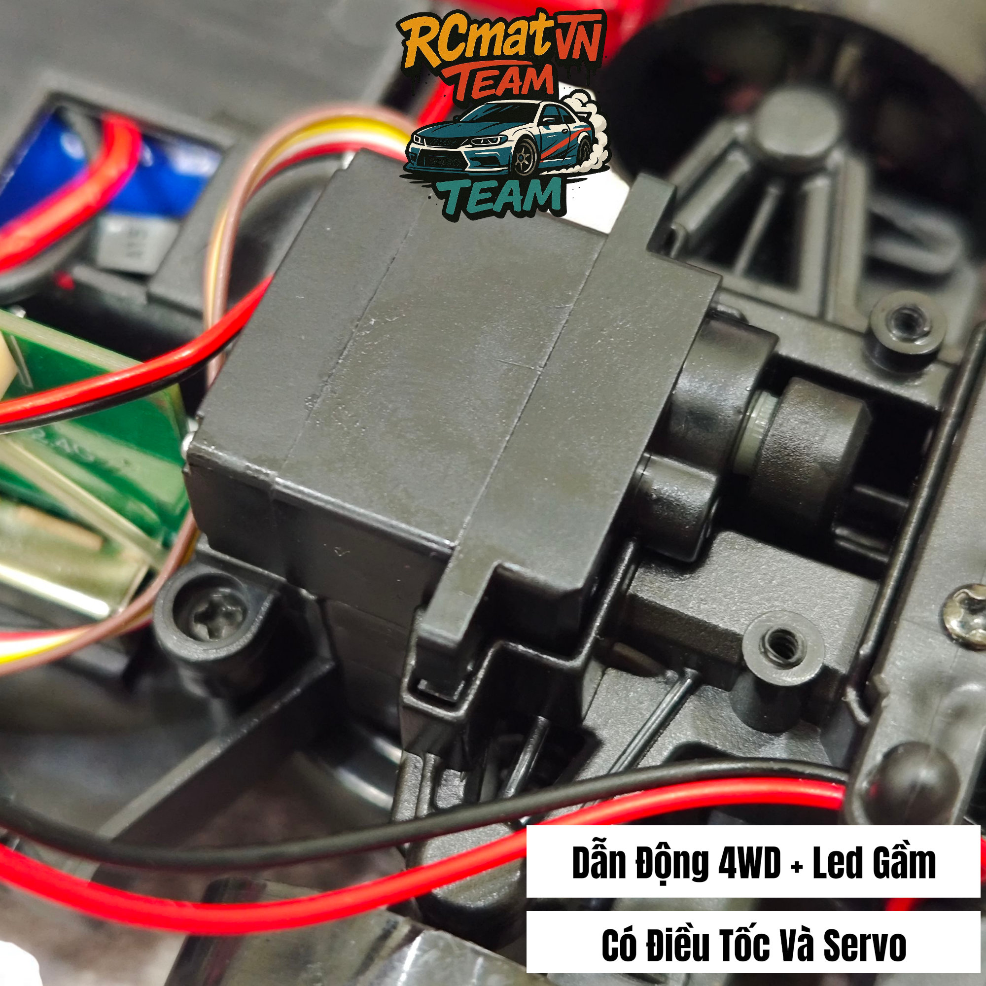 Xe RC ENOZE 8803/8804/8805 RTR – Tỉ lệ 1:24, 4WD, tốc độ 30 km/h, điều khiển 2.4GHz & điều khiển qua APP + đèn LED + Servo 9g