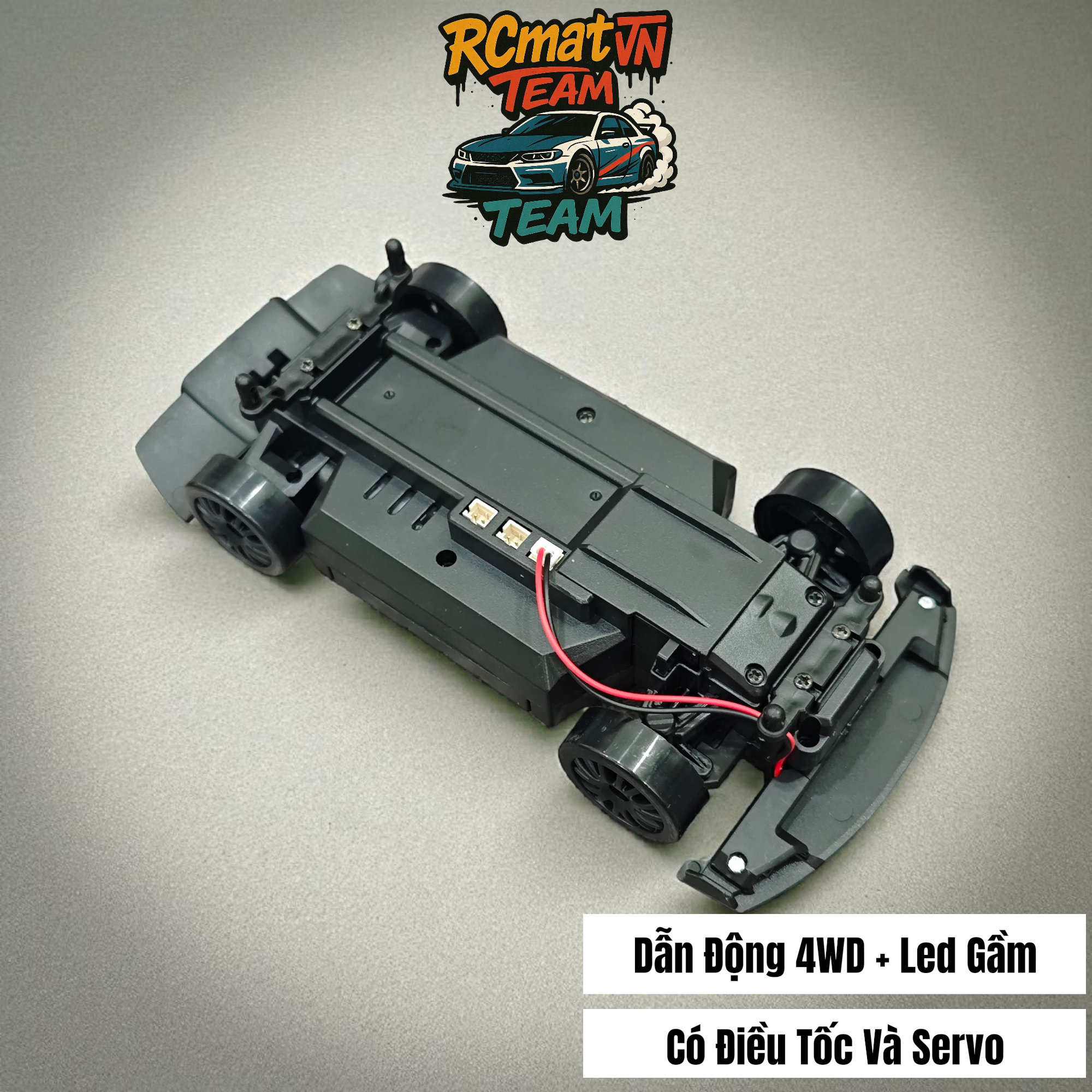 Xe RC ENOZE 8803/8804/8805 RTR – Tỉ lệ 1:24, 4WD, tốc độ 30 km/h, điều khiển 2.4GHz & điều khiển qua APP + đèn LED + Servo 9g
