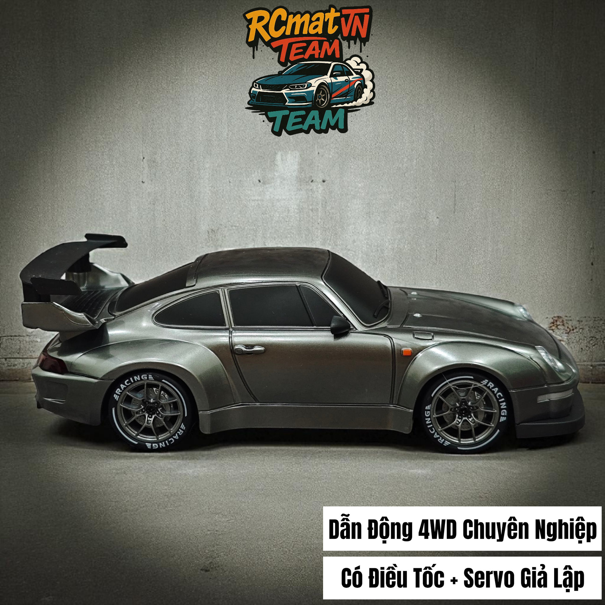 Xe Drift RC 1/24 S814/S815 4WD Tốc Độ Cao 2.4G – Xe Đua Điều Khiển Từ Xa Mini Có Đèn LED, Drift Mượt Ngoài Trời Trong Nhà