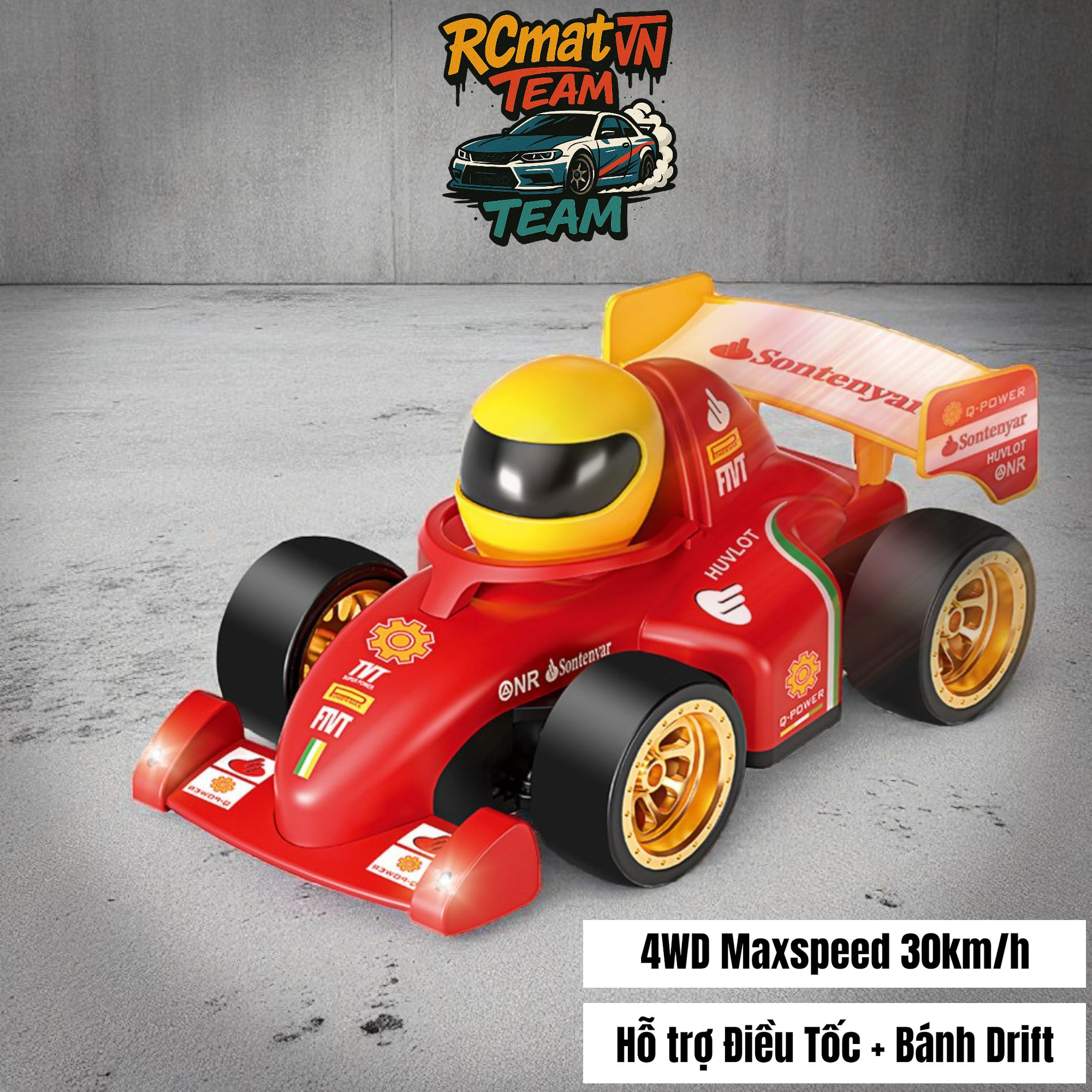 XE RC DRIFT F1 ĐIỀU KHIỂN TỪ XA VULU RC 1:20 - NO.33652