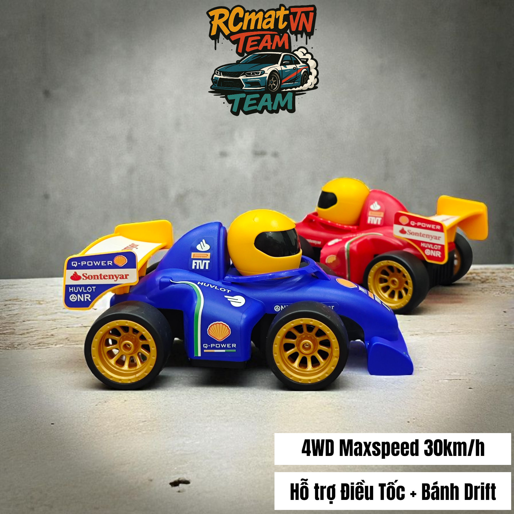 XE RC DRIFT F1 ĐIỀU KHIỂN TỪ XA VULU RC 1:20 - NO.33652