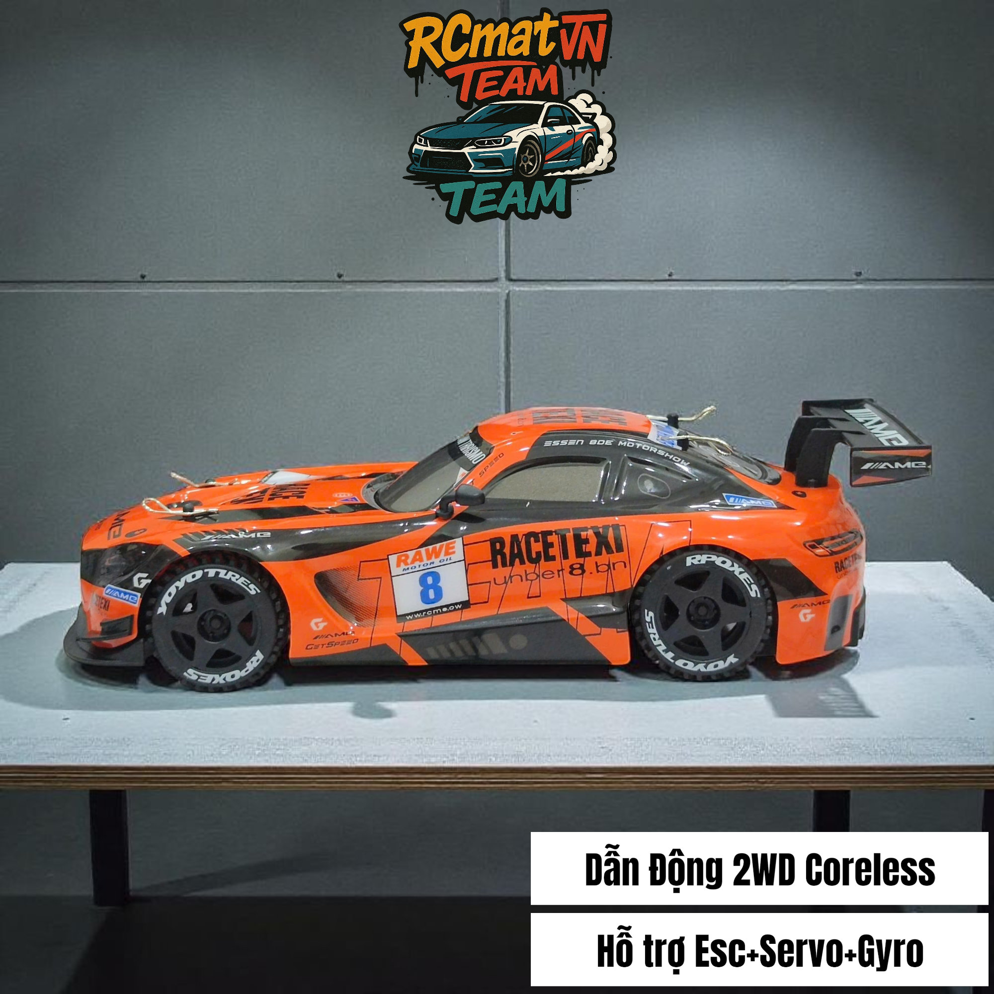 XE RC DRIFT CAR MINI KANTOM ĐIỀU KHIỂN TỪ XA 1:24 - NO.F10