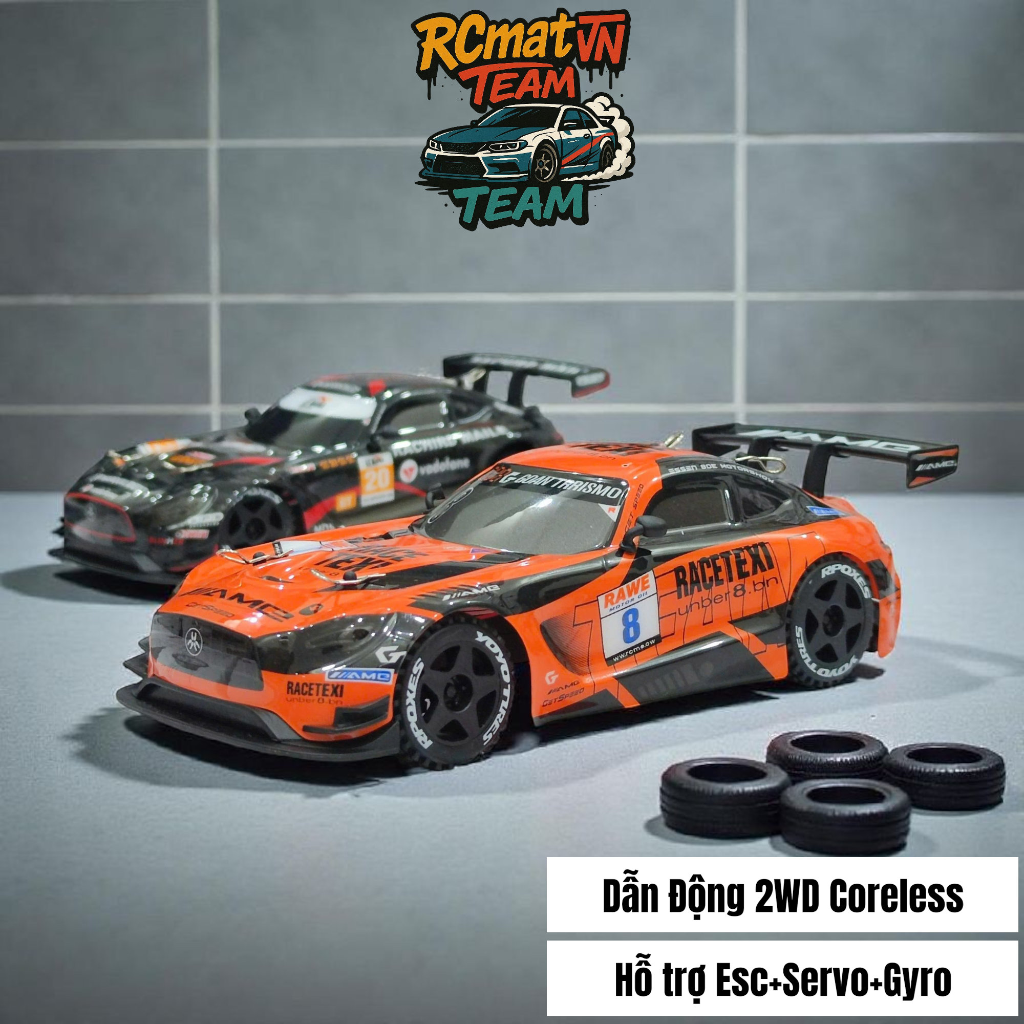 XE RC DRIFT CAR MINI KANTOM ĐIỀU KHIỂN TỪ XA 1:24 - NO.F10