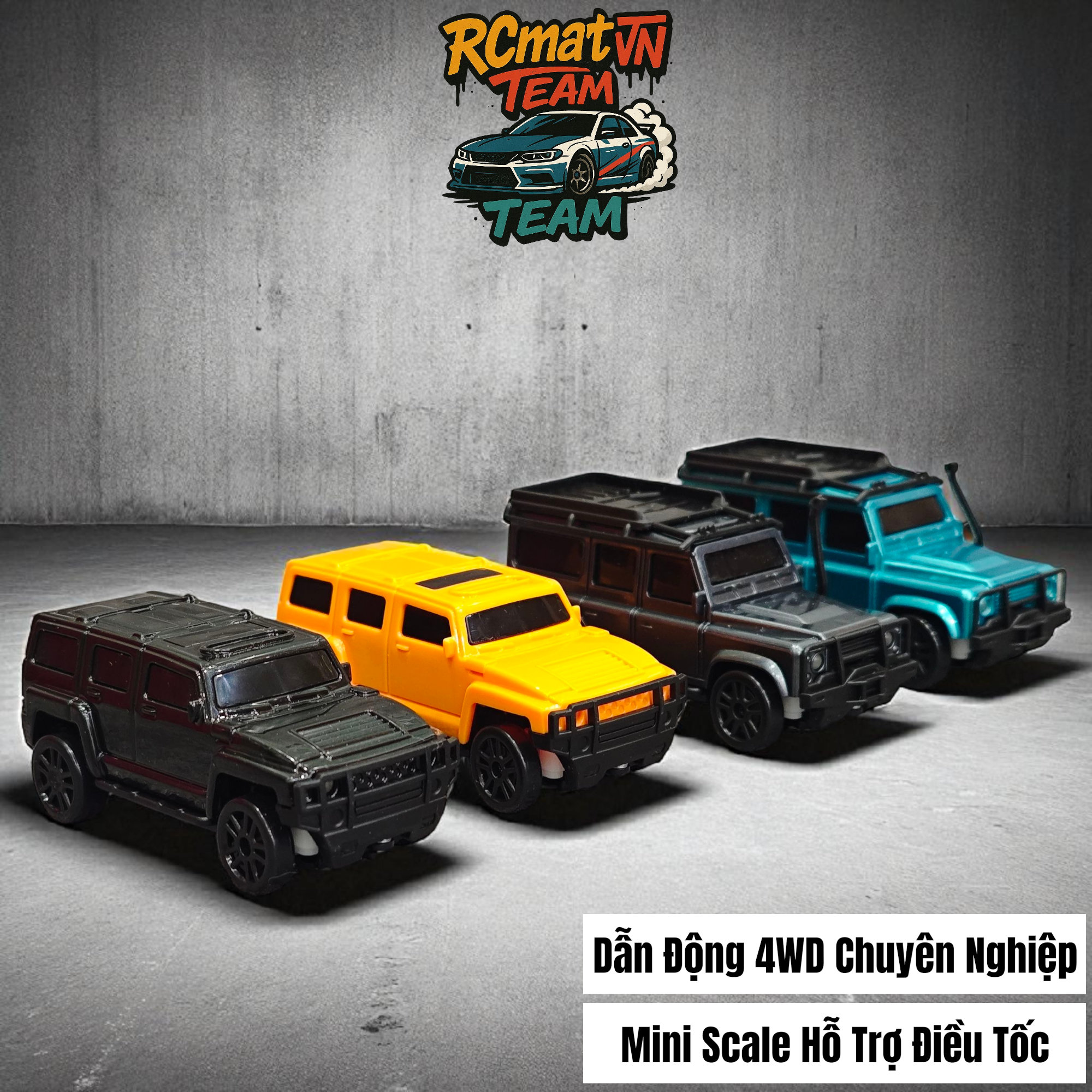 XE RC CAR MINI ĐIỀU KHIỂN TỪ XA TERRAVIK 1:64 - CV-E86/CV-E87