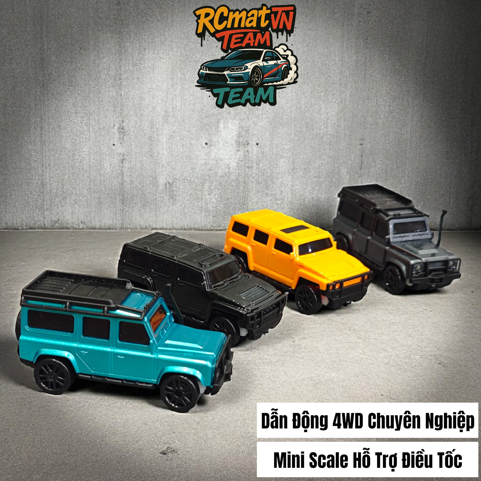 XE RC CAR MINI ĐIỀU KHIỂN TỪ XA TERRAVIK 1:64 - CV-E86/CV-E87