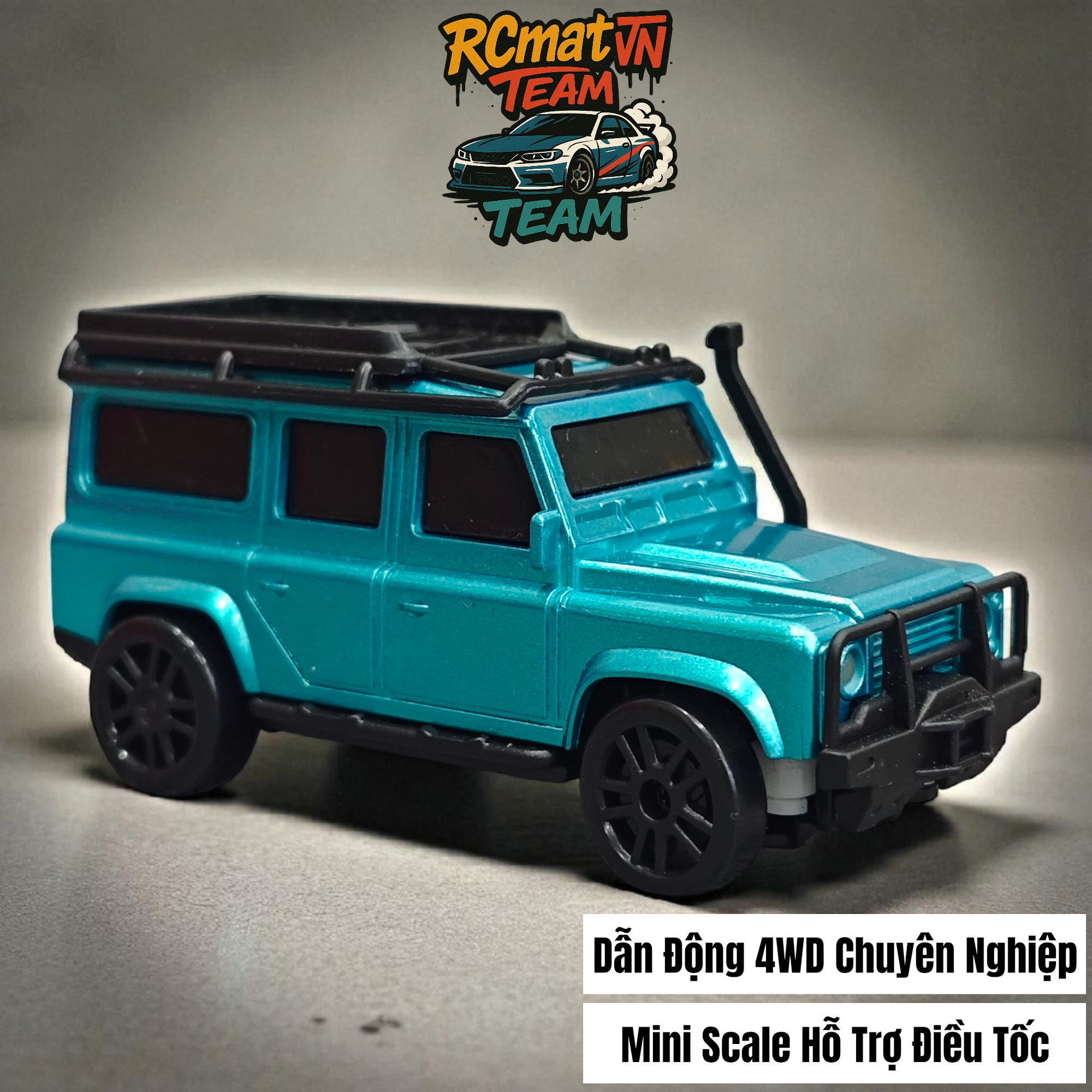 XE RC CAR MINI ĐIỀU KHIỂN TỪ XA TERRAVIK 1:64 - CV-E86/CV-E87