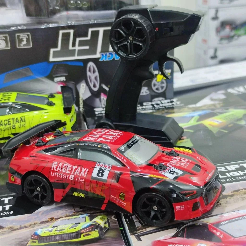XE RC DRIFT CAR ĐIỀU KHIỂN TỪ XA SMALL DRIFT FOLLOWING LIGHT 1:24 - JJRCQ165