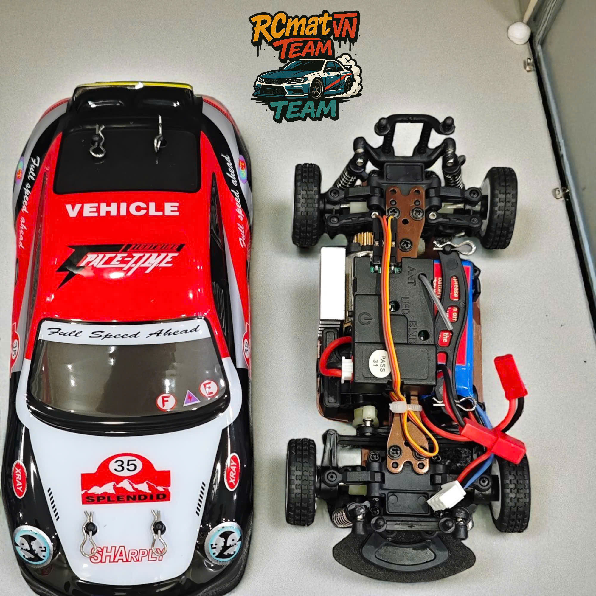 Xe Điều Khiển RC Wltoys 1:28 NO.284010 / 284131 / K969 / K989 – Xe Điều Khiển Tốc Độ Cao Drift Racing Car Pin Sạc Mạnh Mẽ