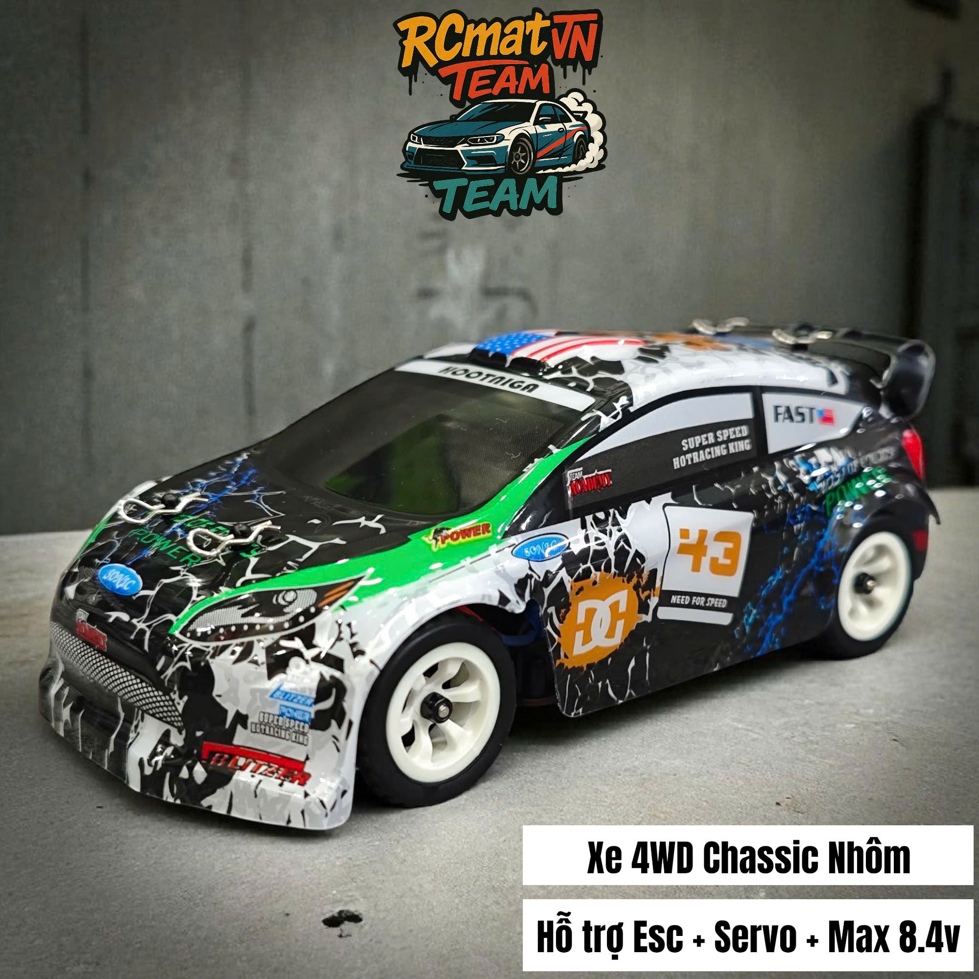Xe Điều Khiển RC Wltoys 1:28 NO.284010 / 284131 / K969 / K989 – Xe Điều Khiển Tốc Độ Cao Drift Racing Car Pin Sạc Mạnh Mẽ