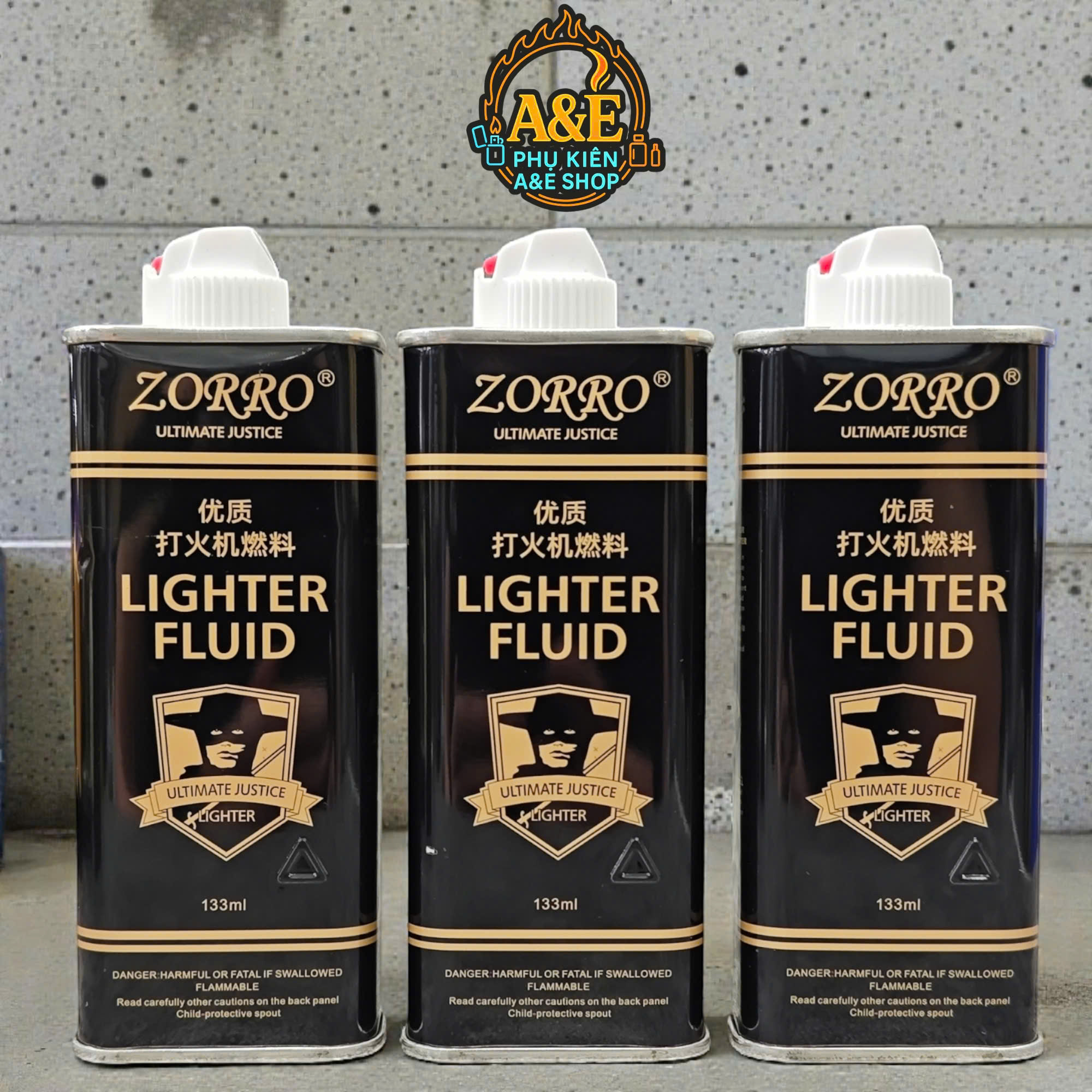 Xăng Zorro Đen 133ml