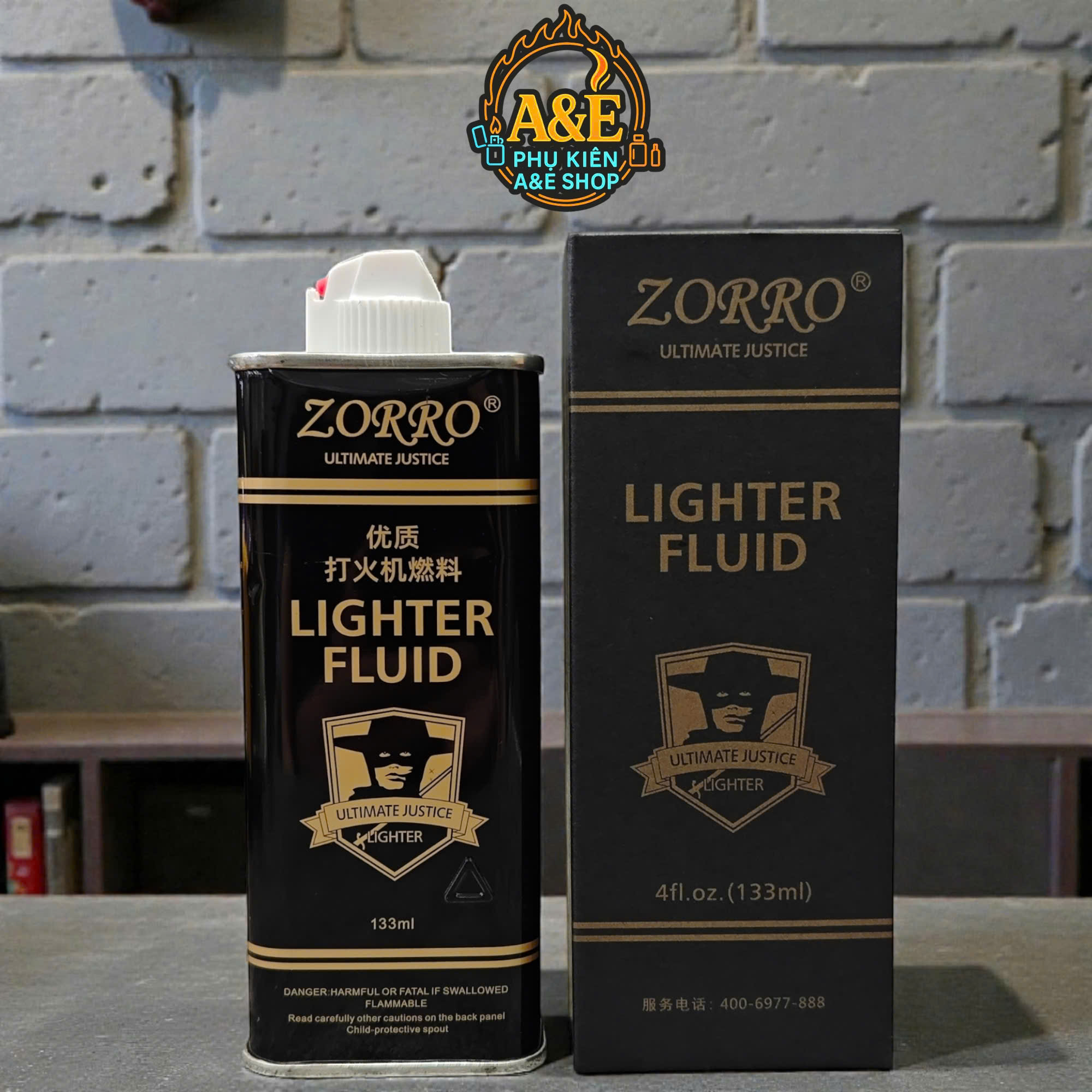 Xăng Zorro Đen 133ml