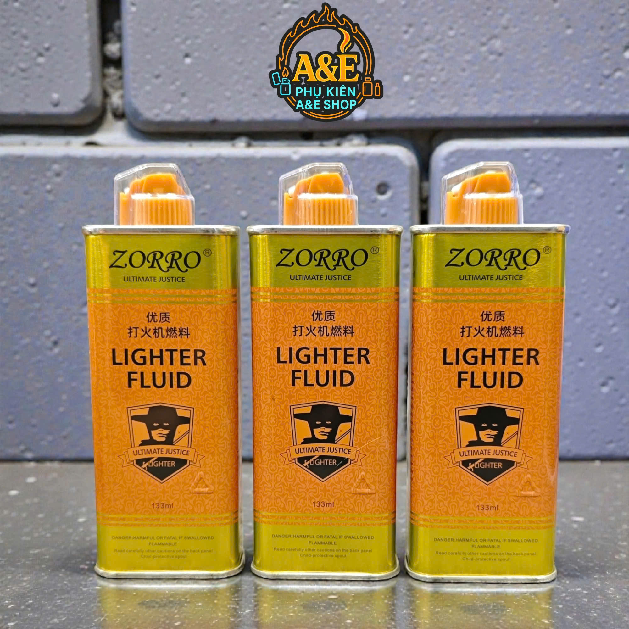 Xăng Zorro Vàng 133ml