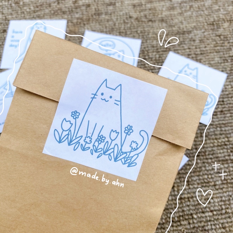 Set 24 Sticker dán niêm phong gói hàng, gói quà