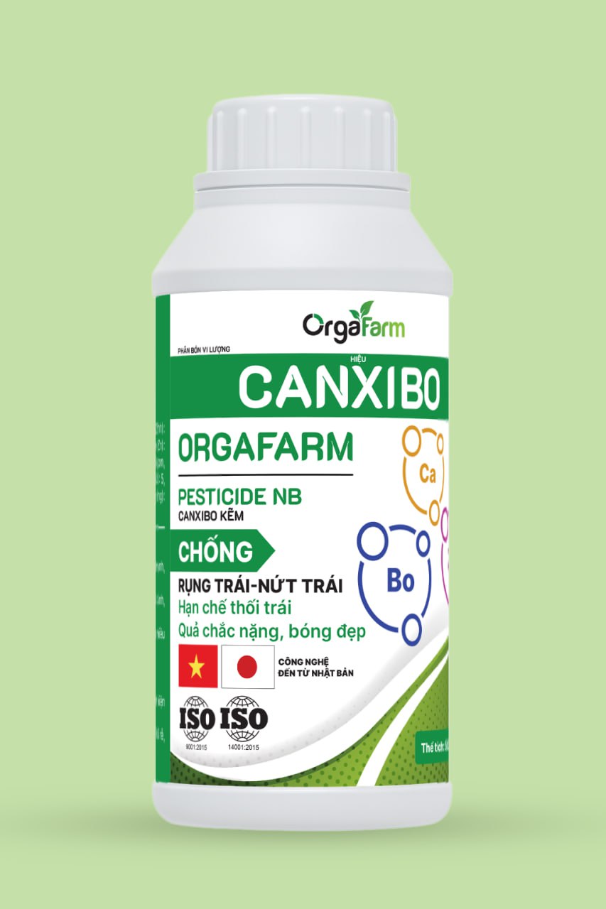 Canxi Bo ORGAFARM Chống Rụng Trái, Nứt Trái - 0,5L