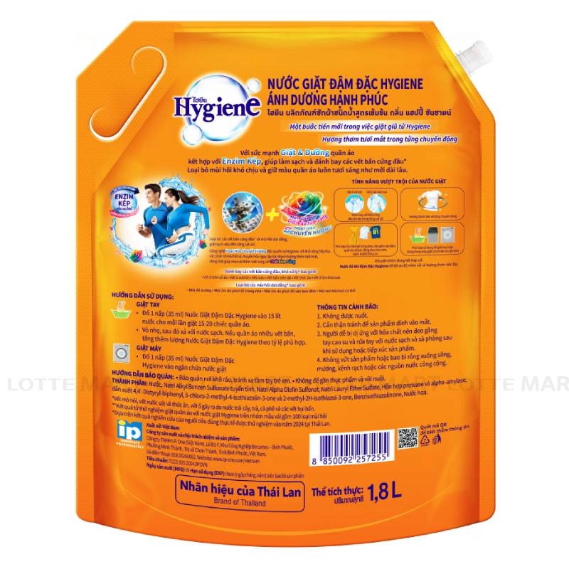 NUOC GIAT DAM DAC HYGIENE ANH DUONG HANH PHUC 3.6KG