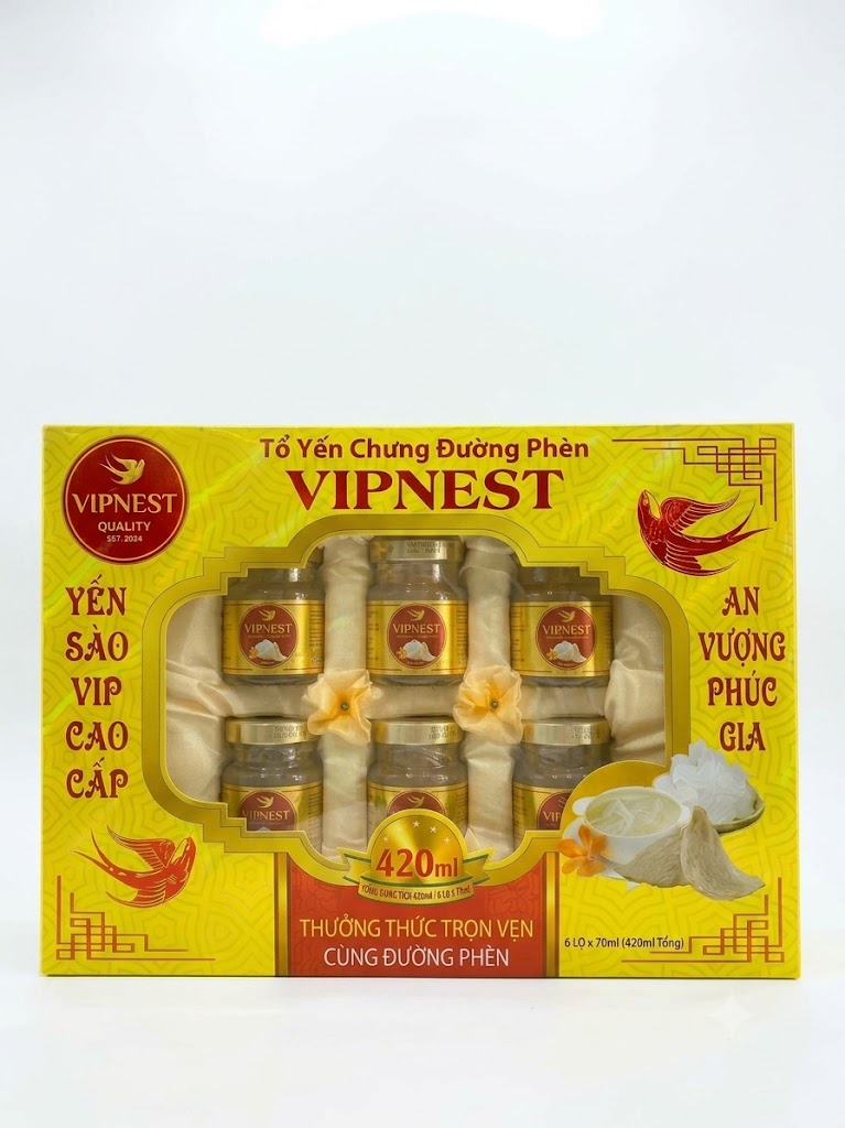 YEN B BNEST HOP QUA DUONG PHEN LA DUA 6 X 70ML