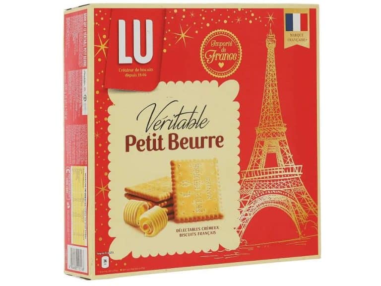 BANH QUY LU LU VERITABLE PETIT BEURRE 600G