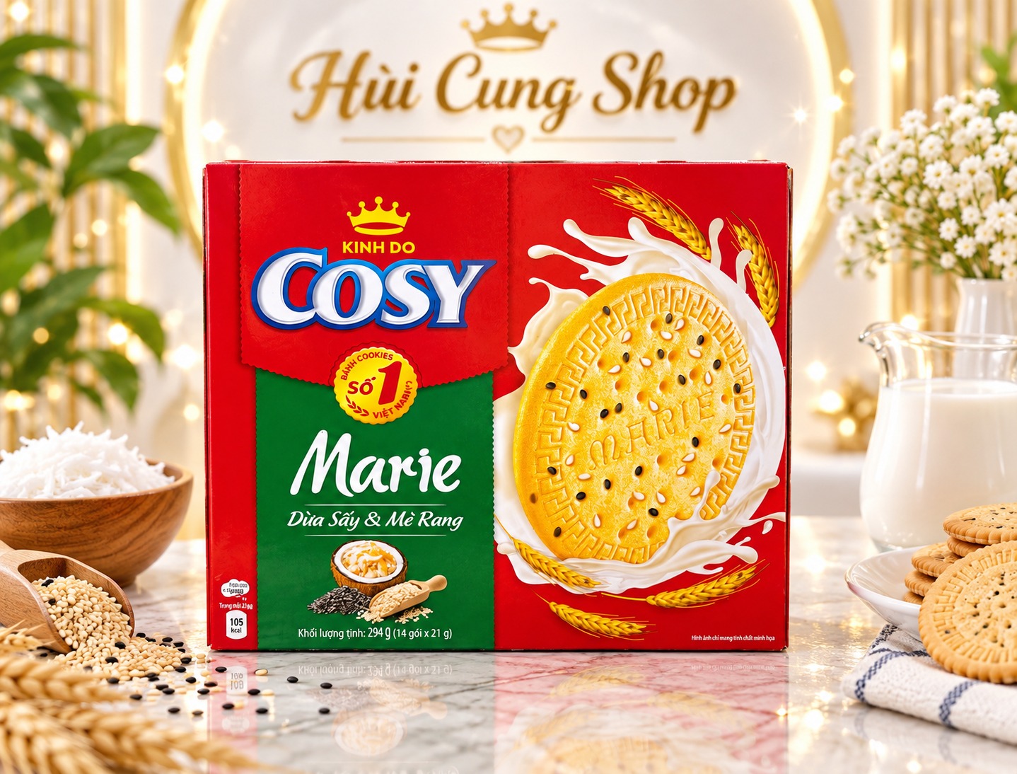 BANH QUY KINH DO COSY MARIE DUA SAY ME RANG 294G
