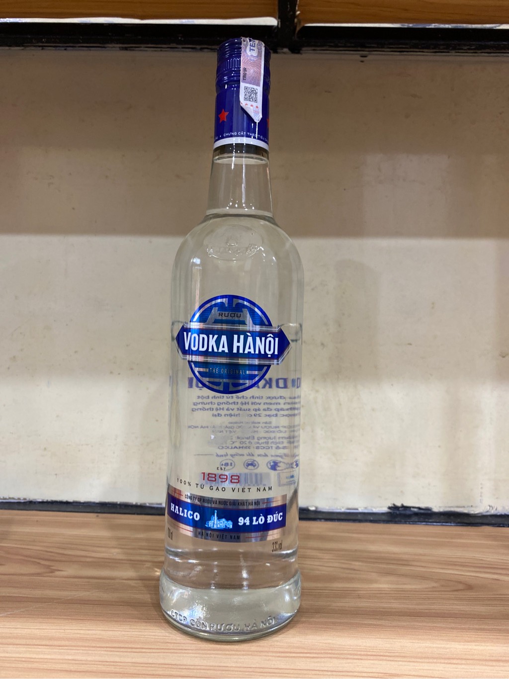 RUOU VODKA HA NOI 700ML 33%VOL