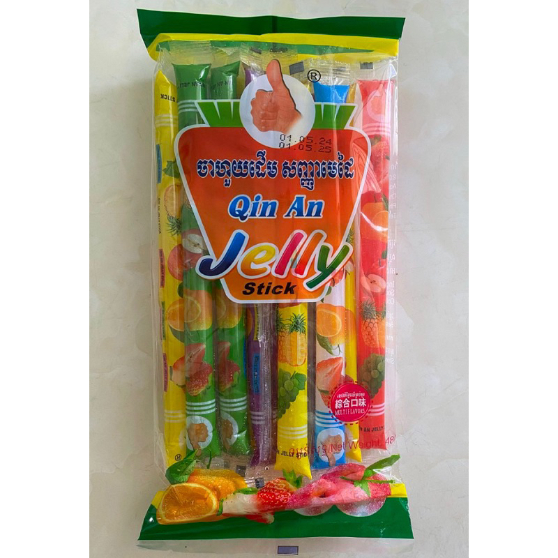 RAU CAU TRAI CAY QIN AN JELLY 25G