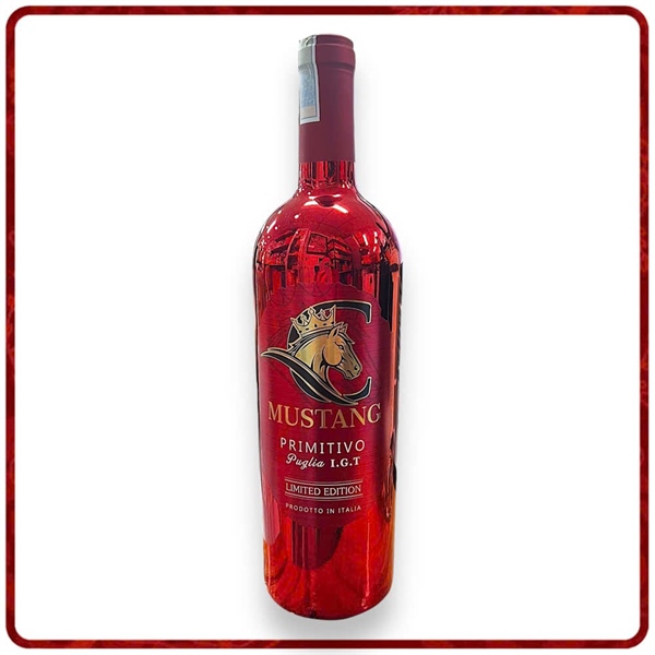 RUOU VANG MUSTANG PRIMITIVO 750ML