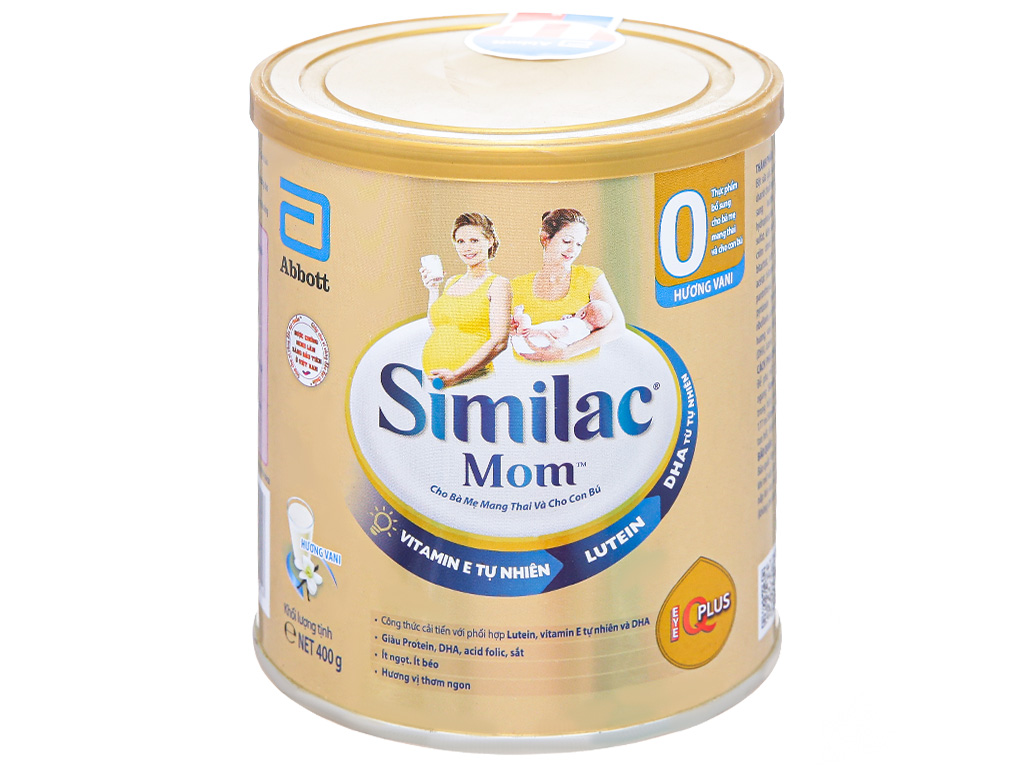SUA ABBOT SIMILAC MOM IT BEO HUONG VANI 400G