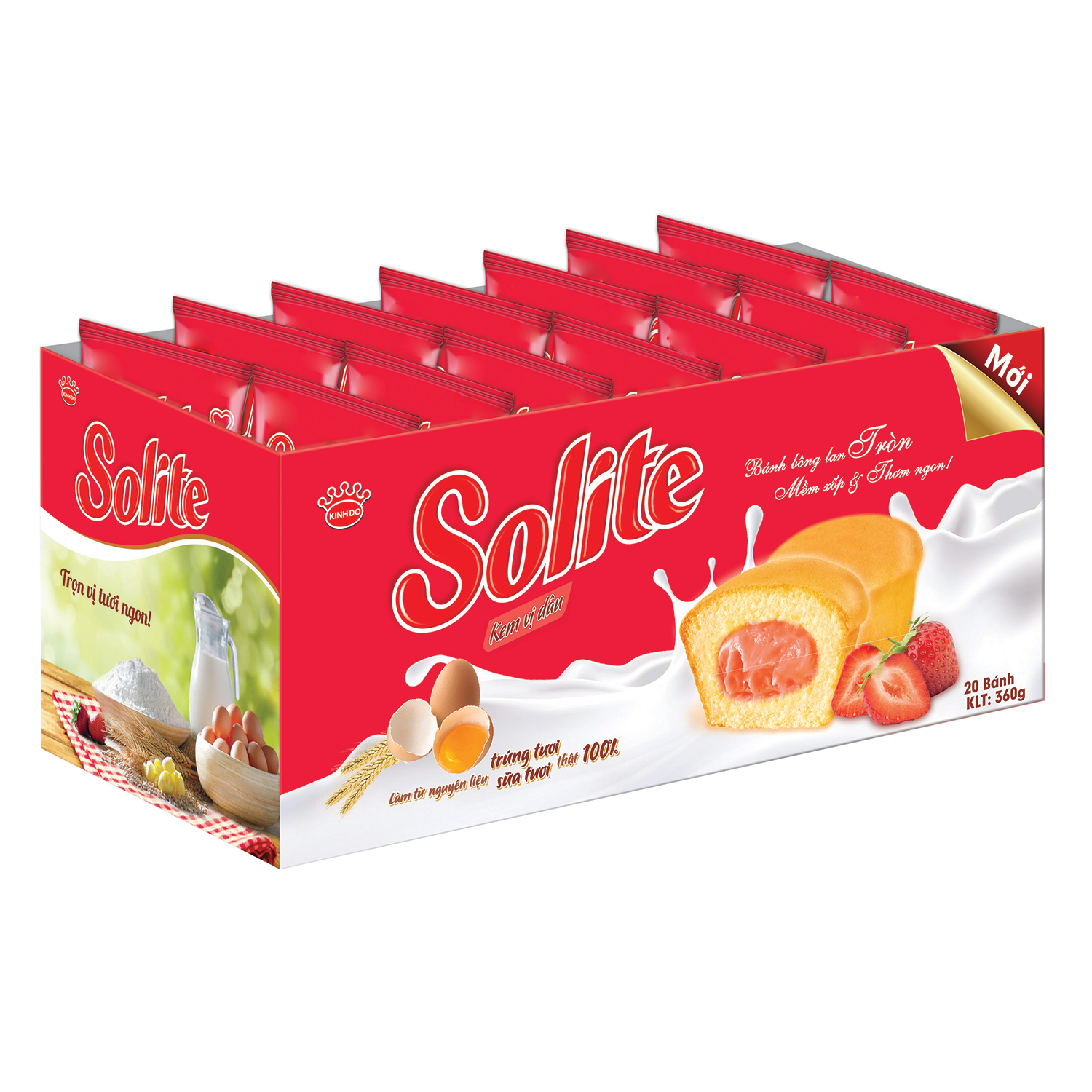 BANH BONG LAN TRON SOLITE VI DUA 360G (20GOI X 18G)