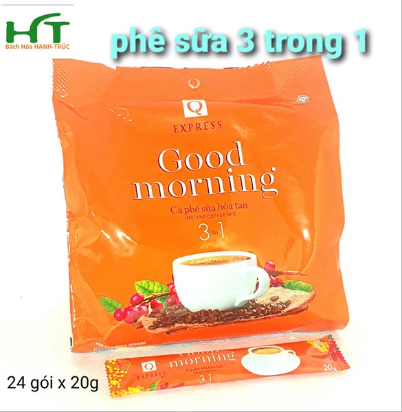 CA PHE SUA GOOD MORNING 480G 24GOI/20G