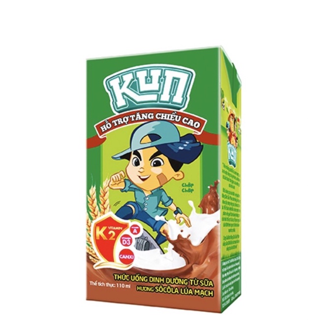 SUA CHUA KUN HUONG SOCOLA LUA MACH 110ML