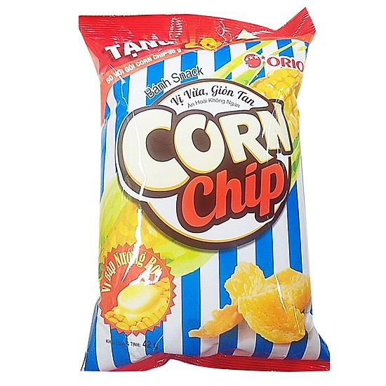 SNACK CORN CHIP BAP NUONG BO 35GR