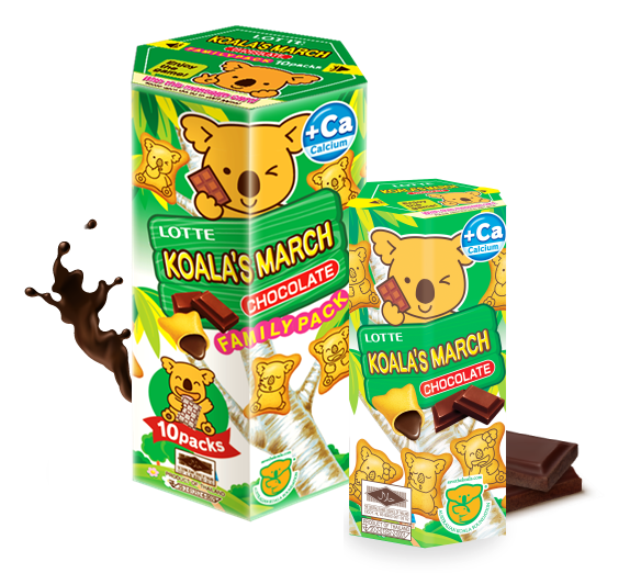 BANH GAU KOALA'S CHOCOLATE 37GR