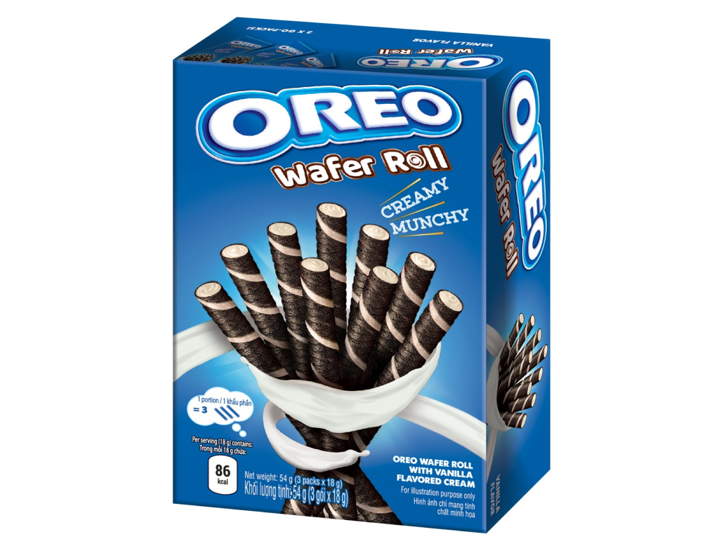BANH ONG QUE OREO KINH DO VI VANI 54G