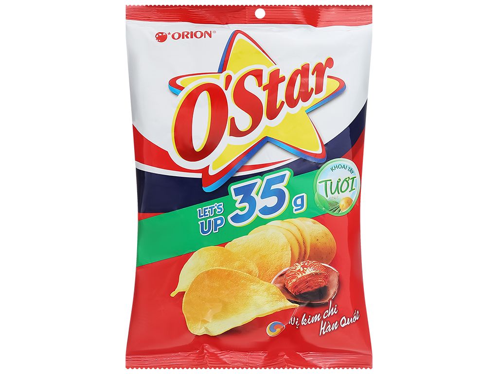 SNACK OSTAR KIM CHI 30GR