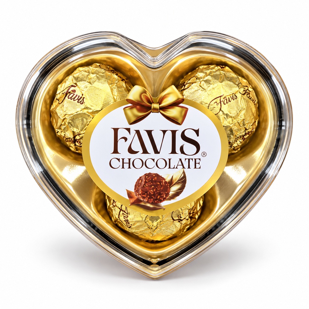 SOCOLA TRA TIM FARIS 3 VIEN 38g